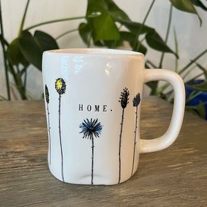 Rae Dunn “HOME” flower mug